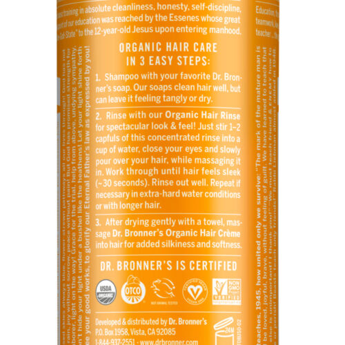 Alternative view of Organic Hair Rinse