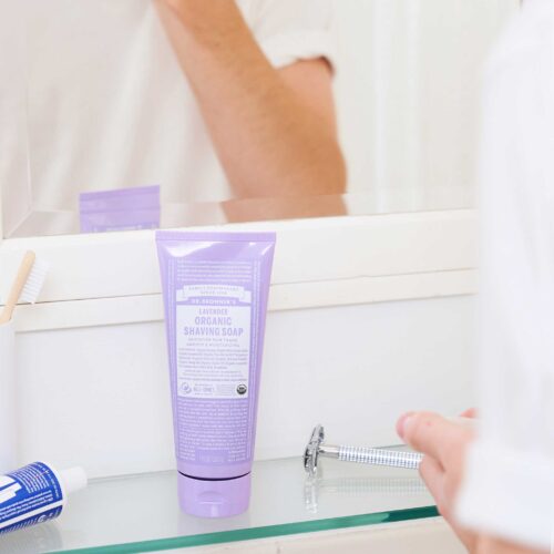 Alternative view of Lavender - Organic Shaving Soaps